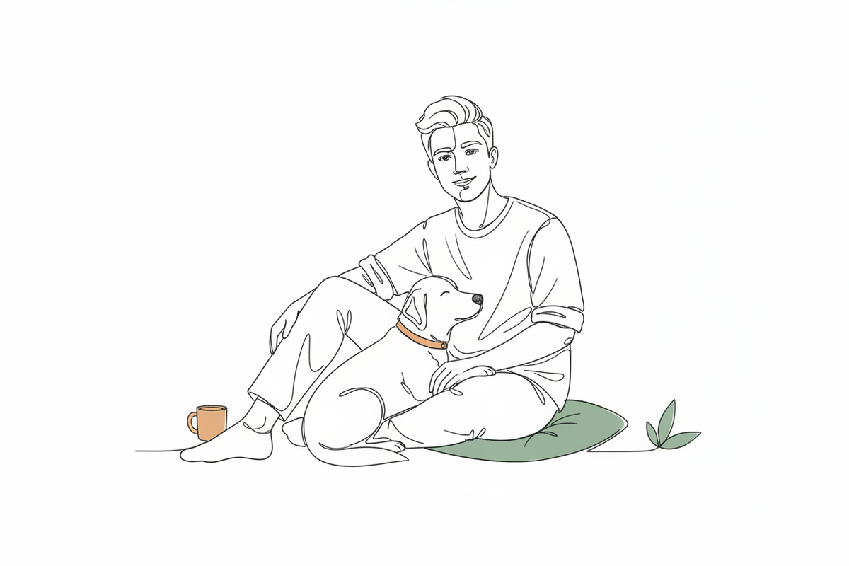 Mens Wear line-art collection image