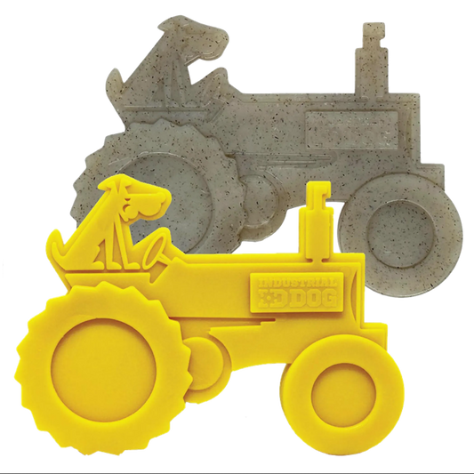 Tractor Nylon Dog Toy for Aggressive Chewers