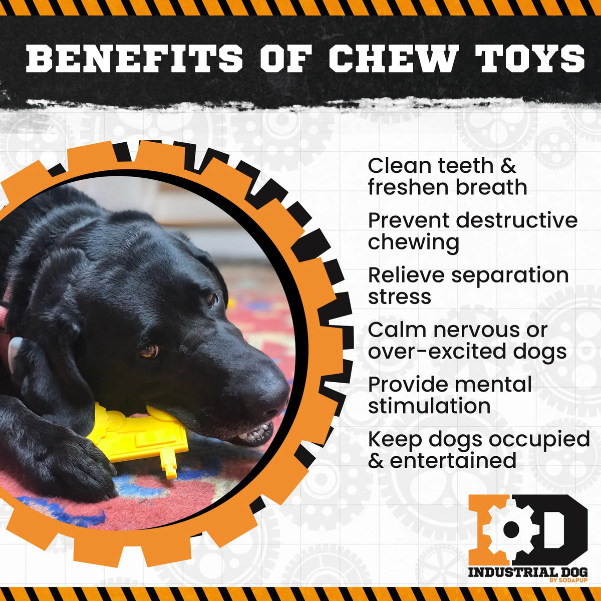 Tractor Nylon Dog Toy for Aggressive Chewers